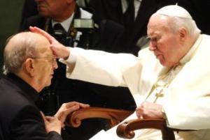 Juan Pablo II y Macial Maciel